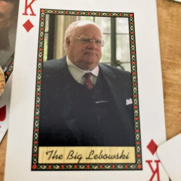 The Big Lebowski Promotional Playing Cards - Sealed - Picture 7 of 16